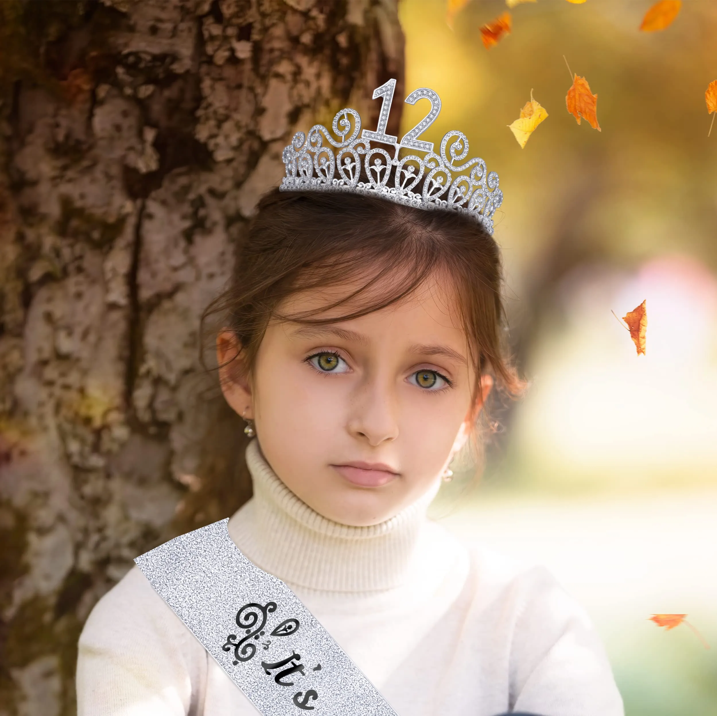 12th Birthday, 12th Birthday Gifts for Girls, 12th Birthday Sash, 12th Birthday Tiara