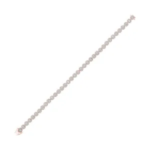 14KT ROSE GOLD DIAMOND (2CTW) BRACELET