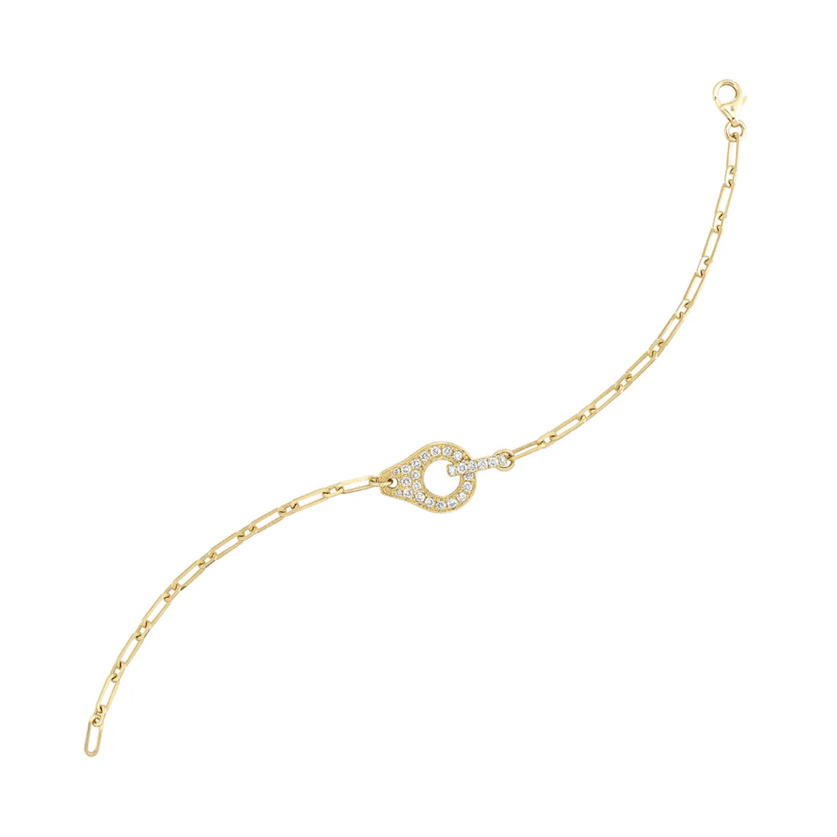 14Kt Yellow Gold Diamond 1/2Ctw Bracelet