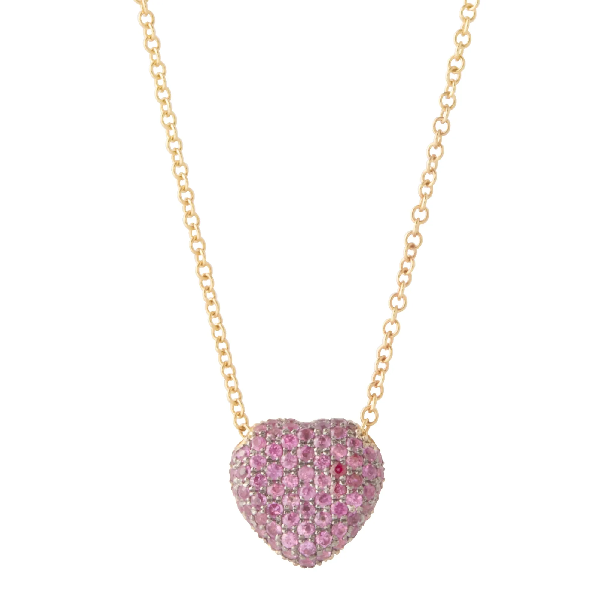 Agape Bella Necklace - Pink Sapphire