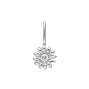 Ania Haie Silver Daisy Charm Pendant