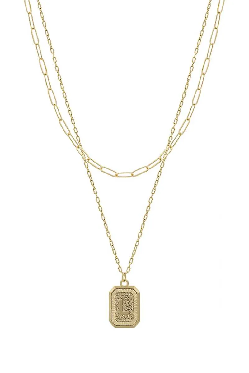 Barker Initial Necklace