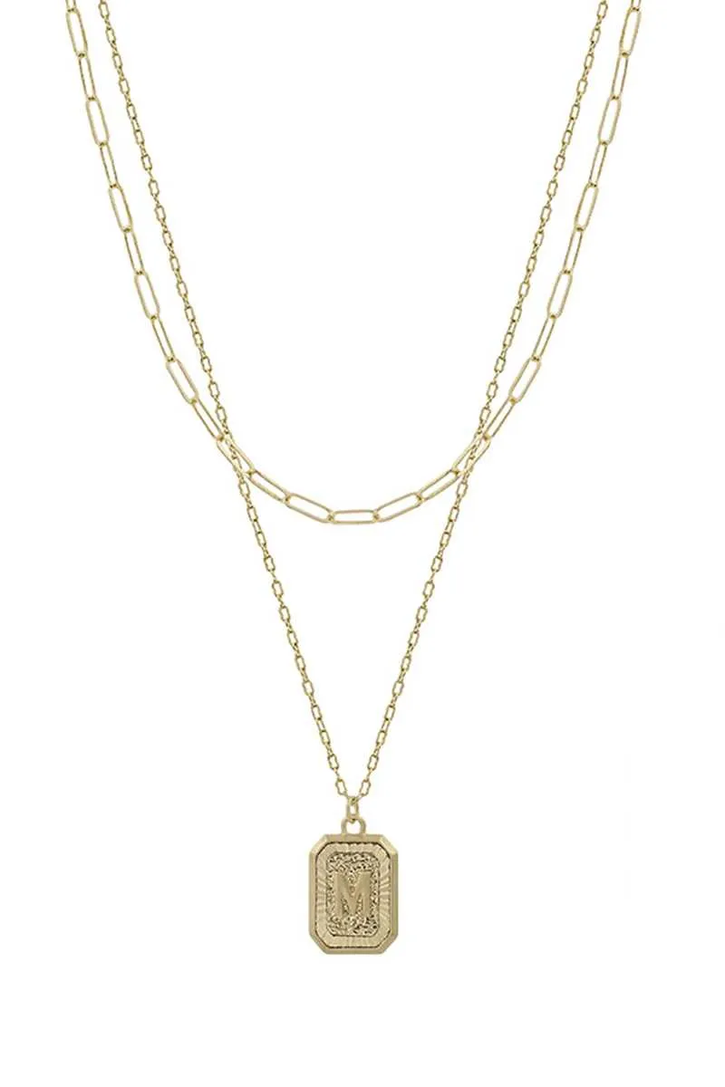 Barker Initial Necklace