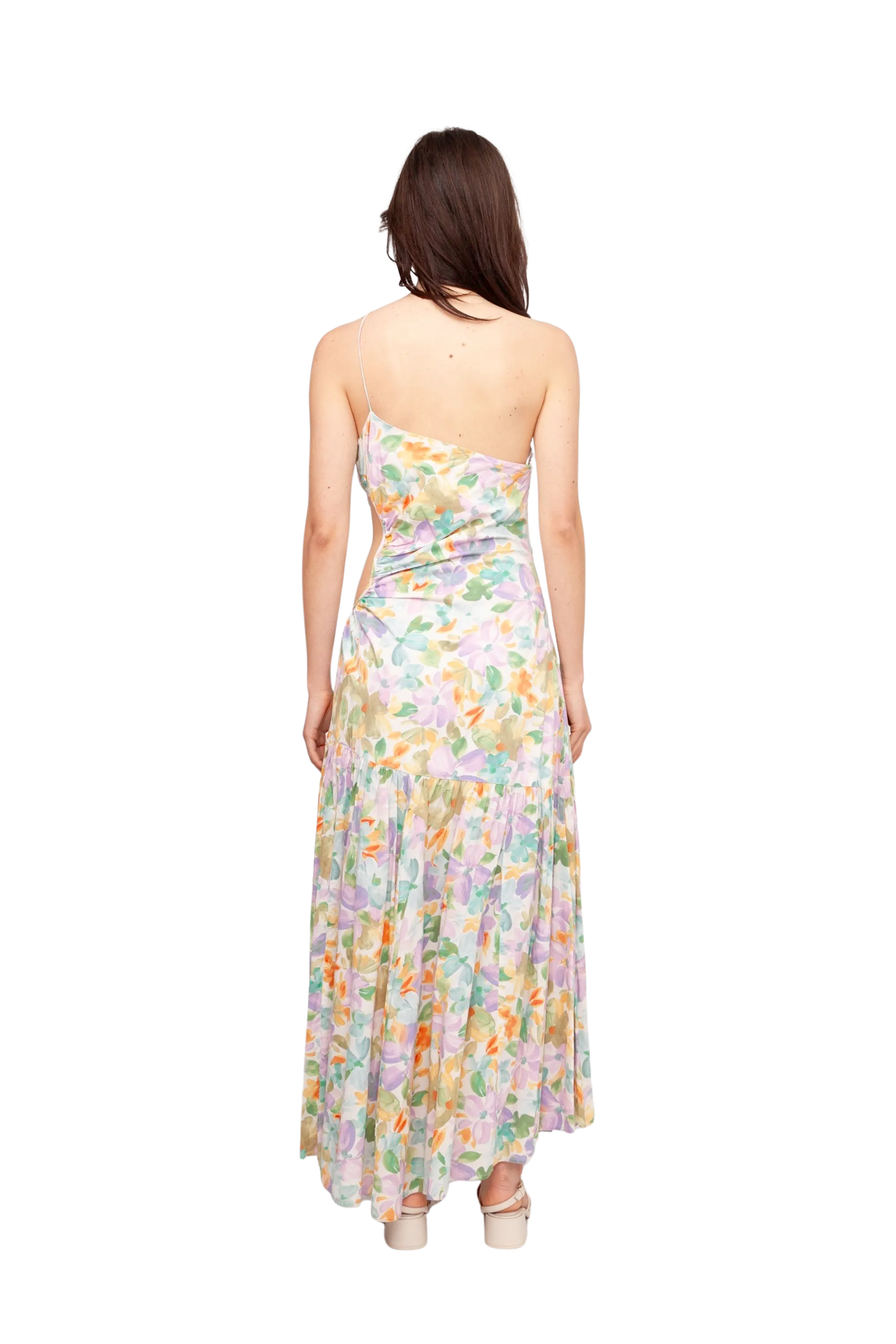 Bettina Cut Out Midi Floral