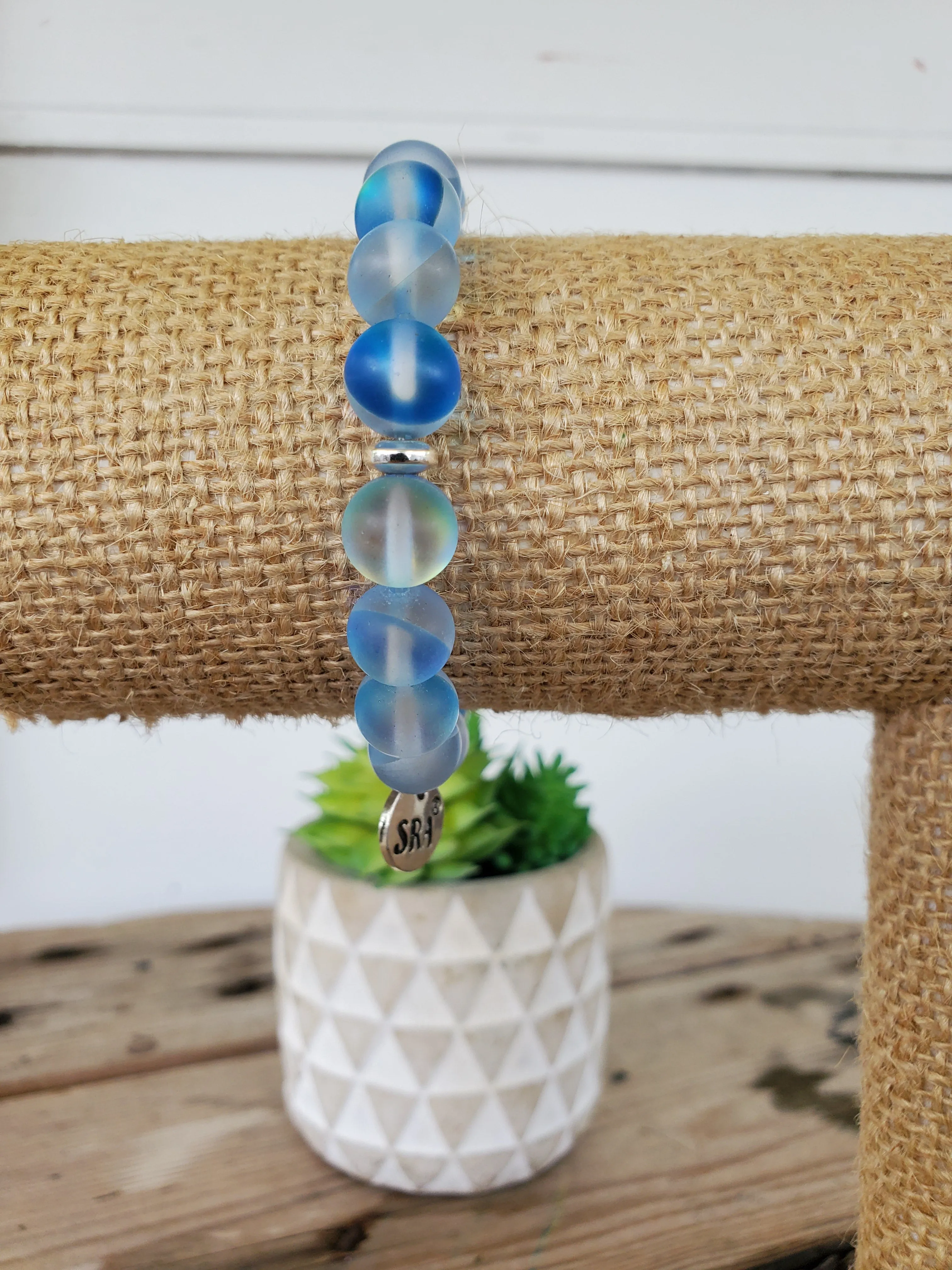 Blue Moonstone Bracelet