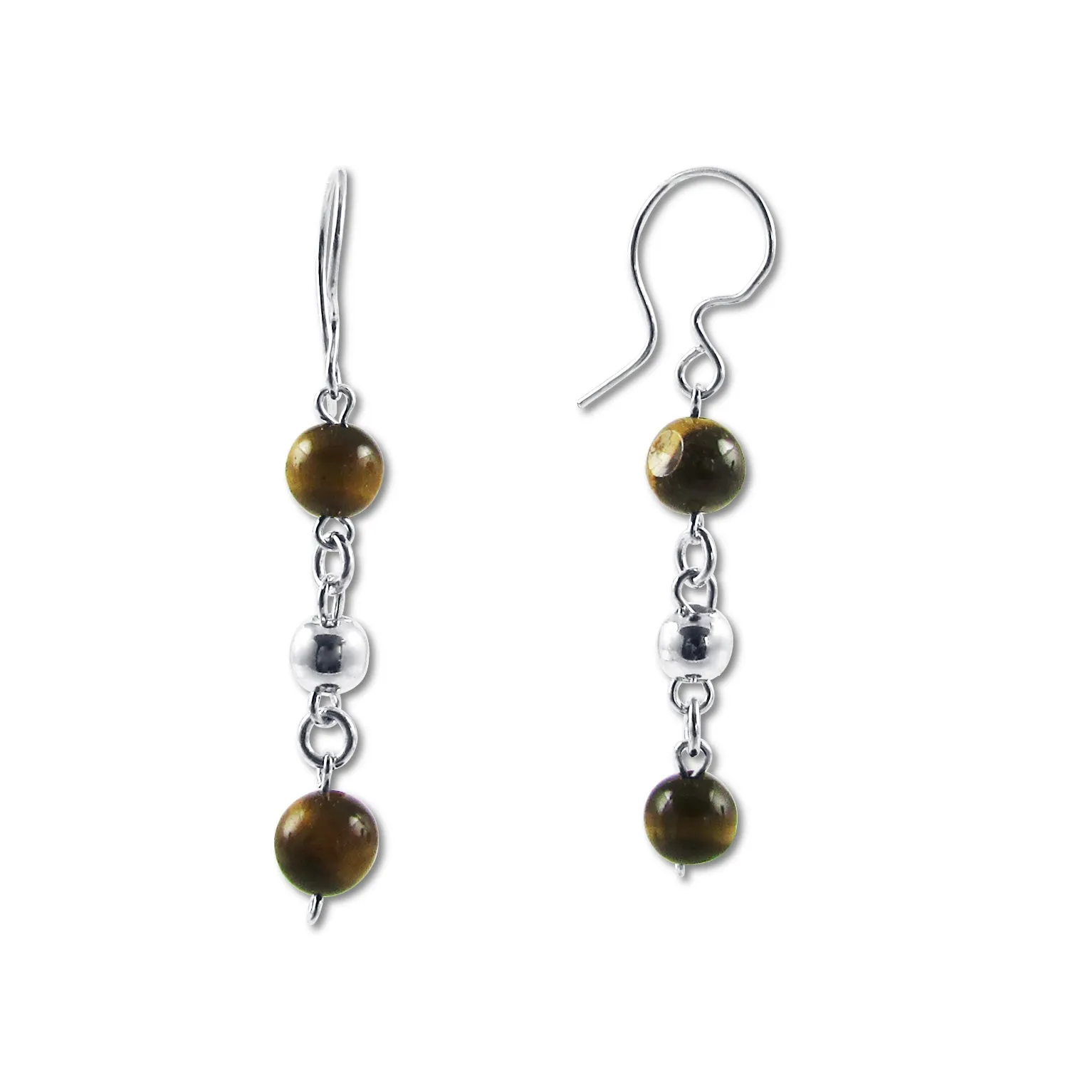 Bolitas Earrings - Green Onyx