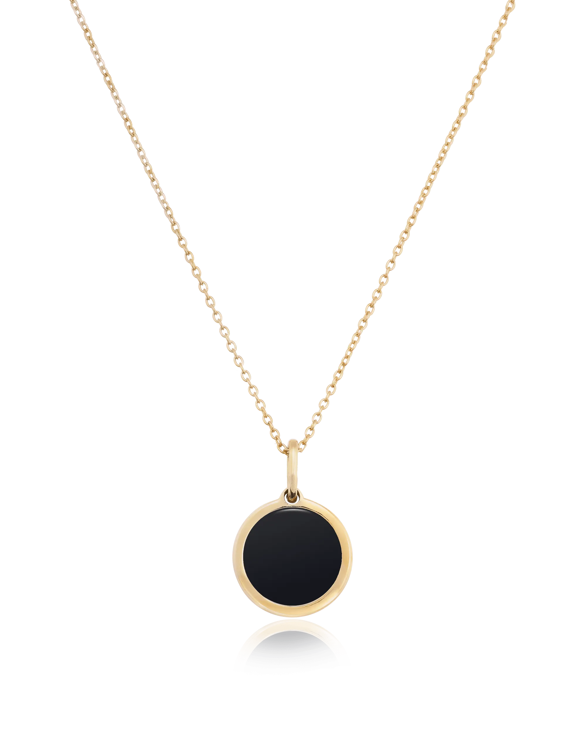 Coin Piece Necklace - 18K Gold Vermeil