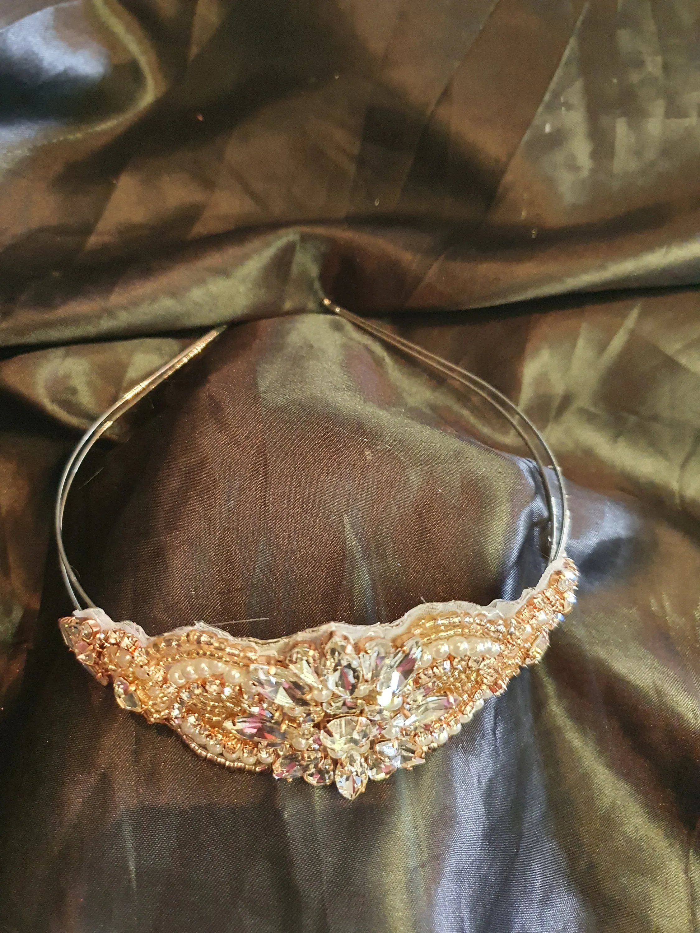 Crystal tiara  Hair band  hair piece