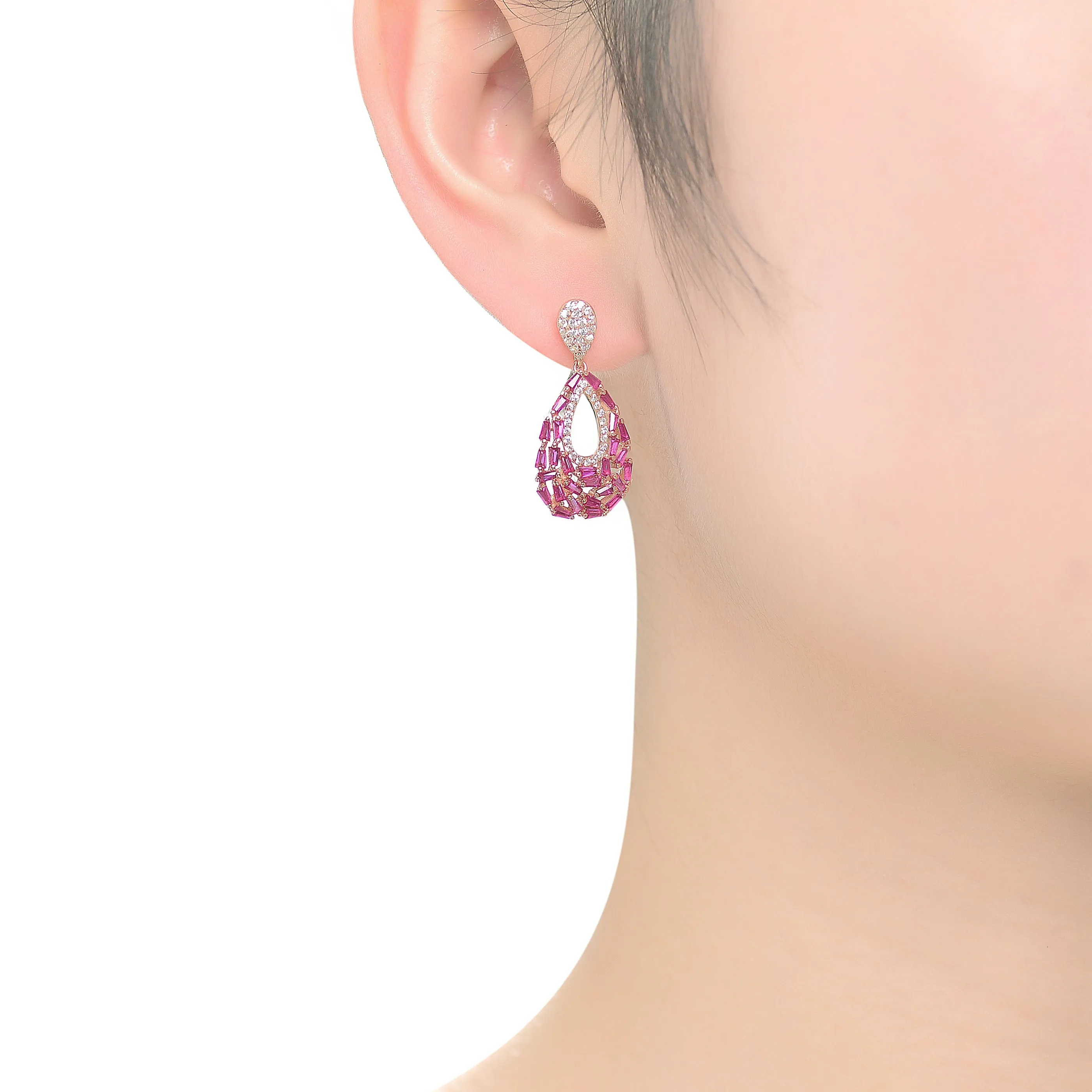 Dauphine Maxi Teardrop Earrings