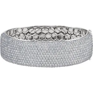 Diamond Pavé Bangle Bracelet