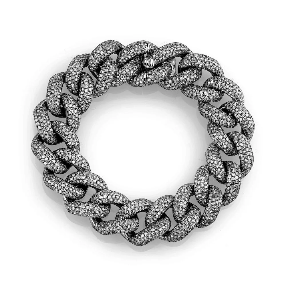 DIAMOND PAVE JUMBO LINK BRACELET