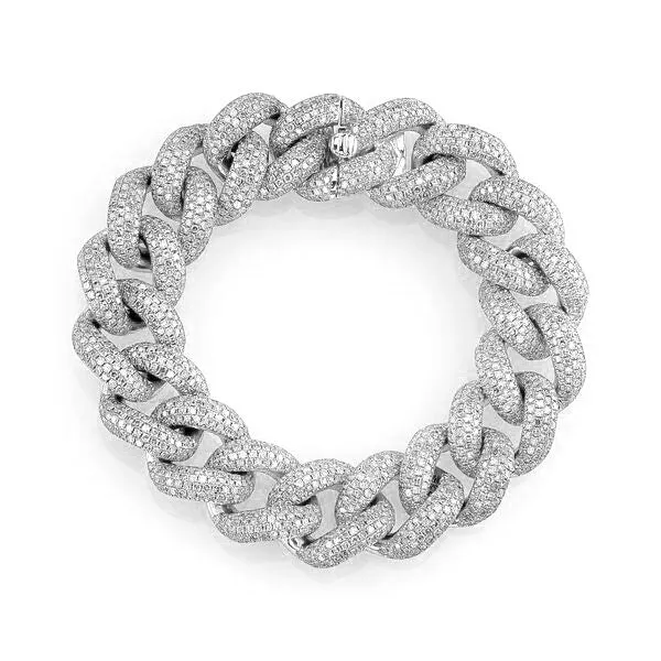 DIAMOND PAVE JUMBO LINK BRACELET