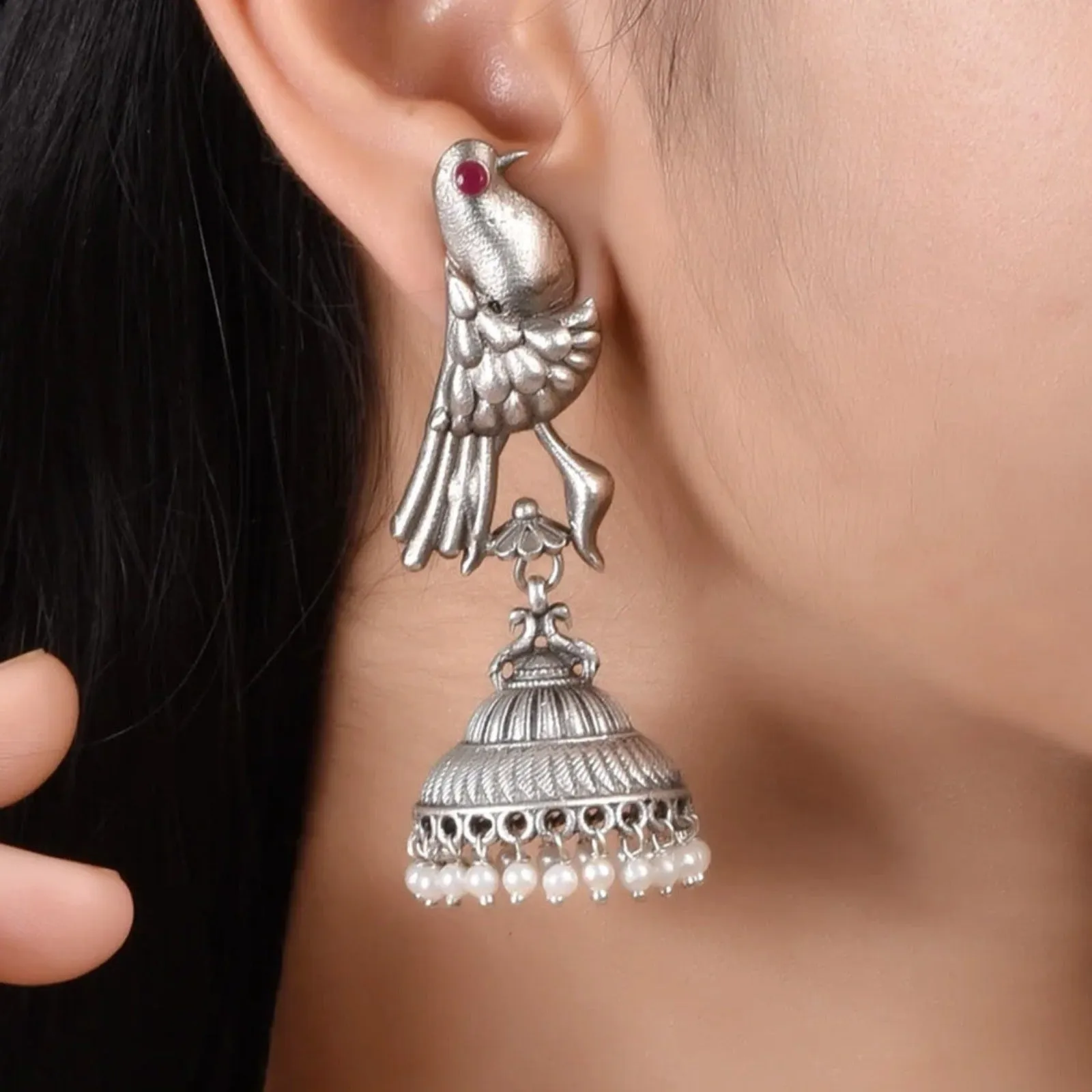 Dove Jhumka Earring