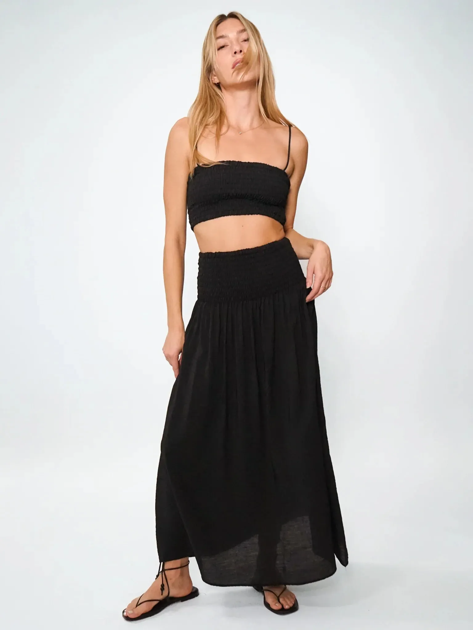 ELECTRIC & ROSE - LILY SKIRT ONYX