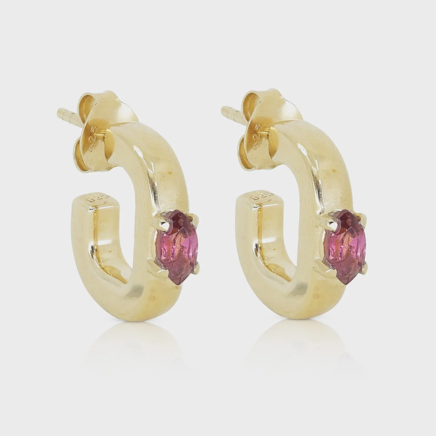 Elodie Hoop Earrings