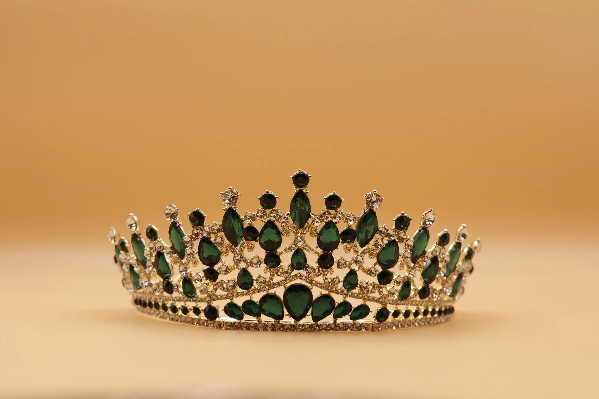 Emerald & Gold Tiara 1980s