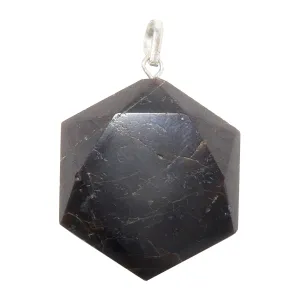 Garnet Pendant Hexagon of Health Red Crystal