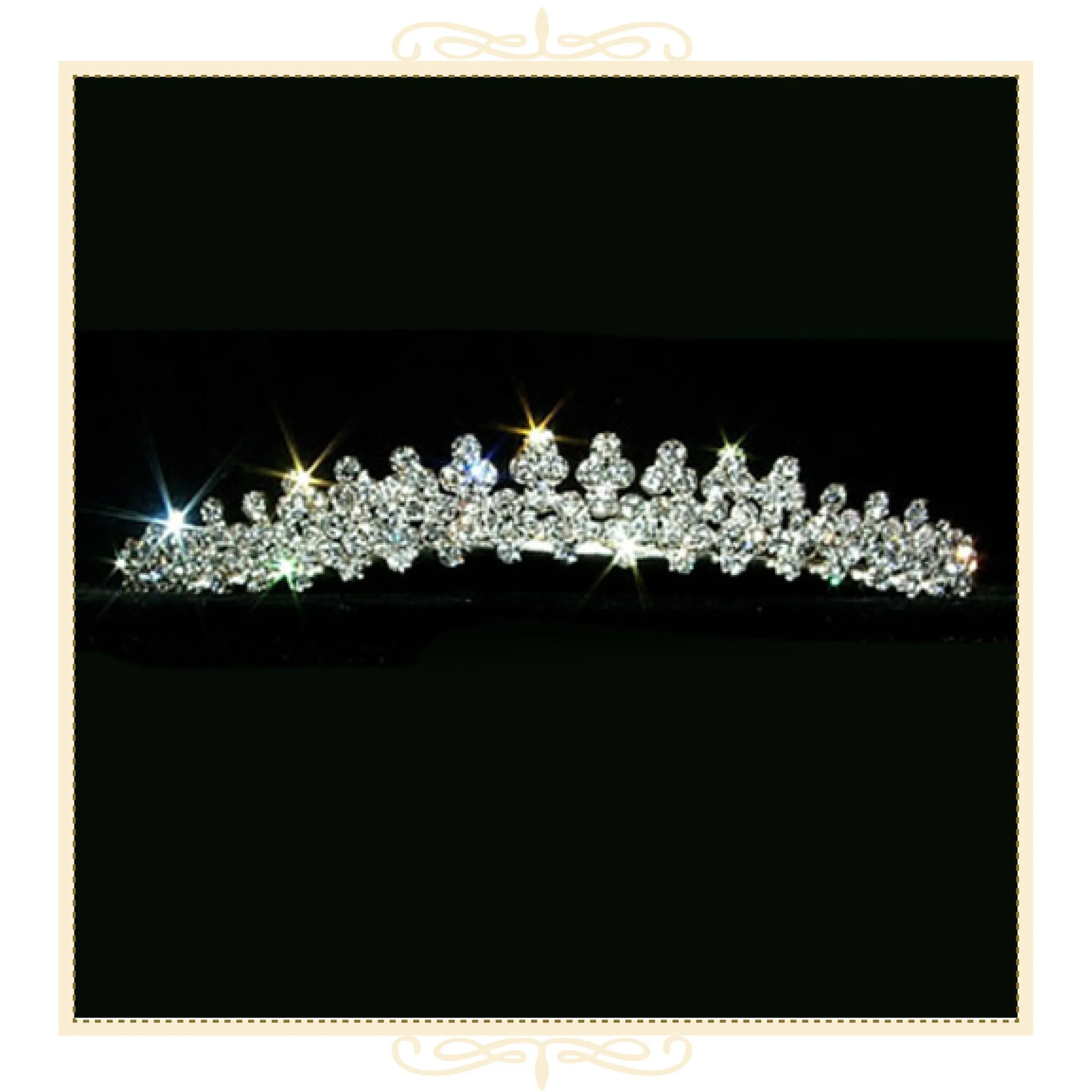 Graduated Rhinestone Tiara (13203)