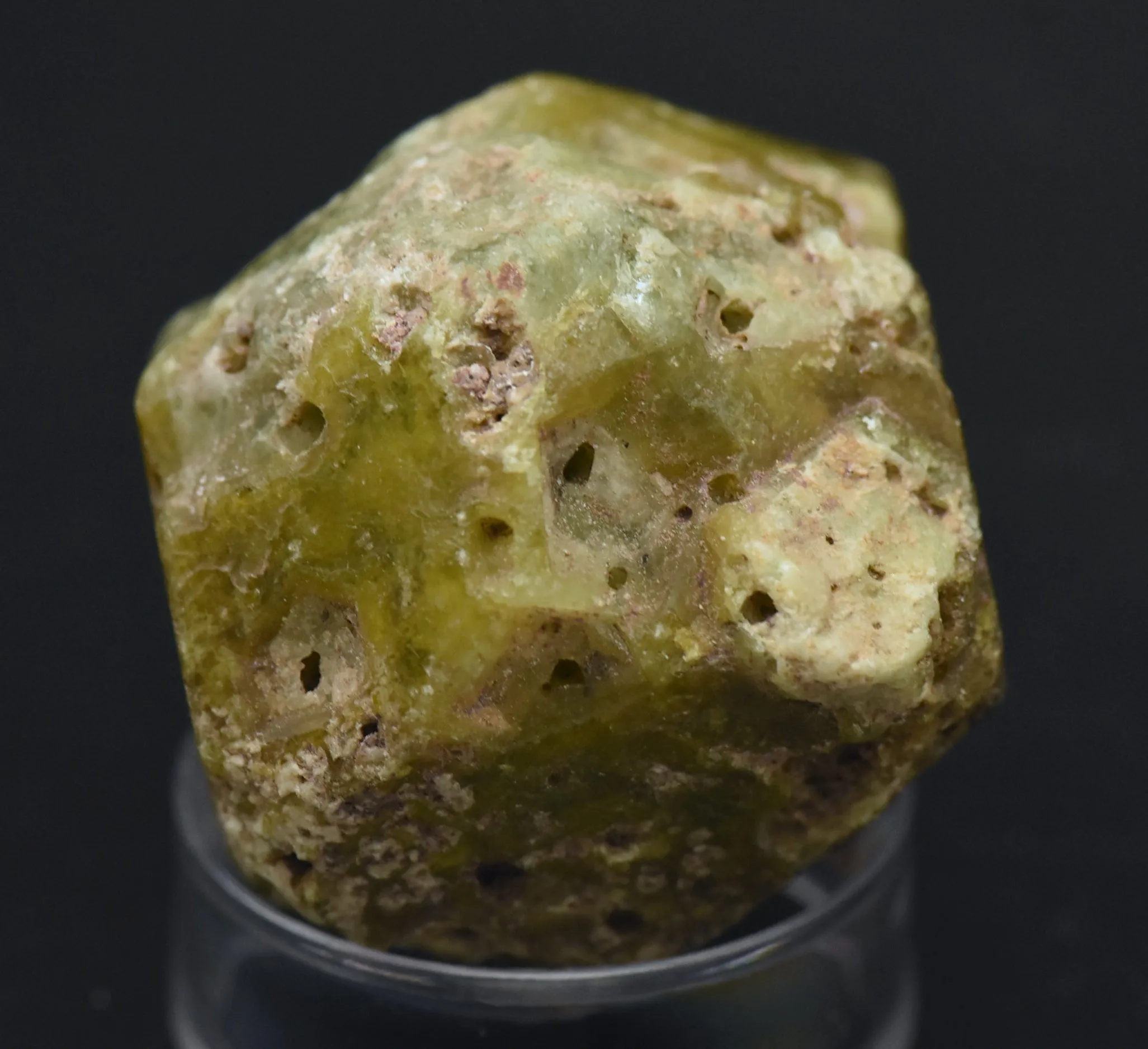 Green Garnet Mineral Specimen - Mali