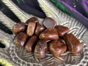 Hessonite Garnet Tumbled Stones