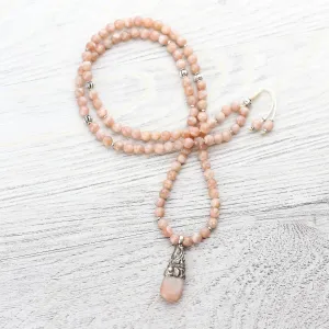 Lunar Light Moonstone Mala