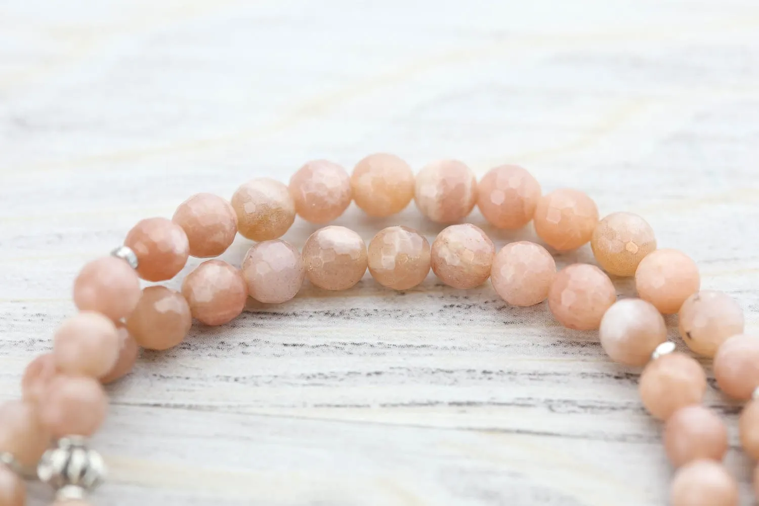 Lunar Light Moonstone Mala