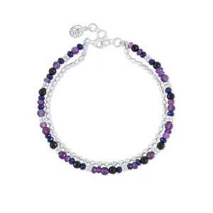 Men's Amethyst Orissa Bracelet