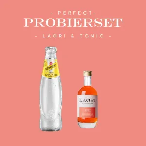 Mini PROBIERSET: Laori Ruby Mini   GRATIS Tonic Water