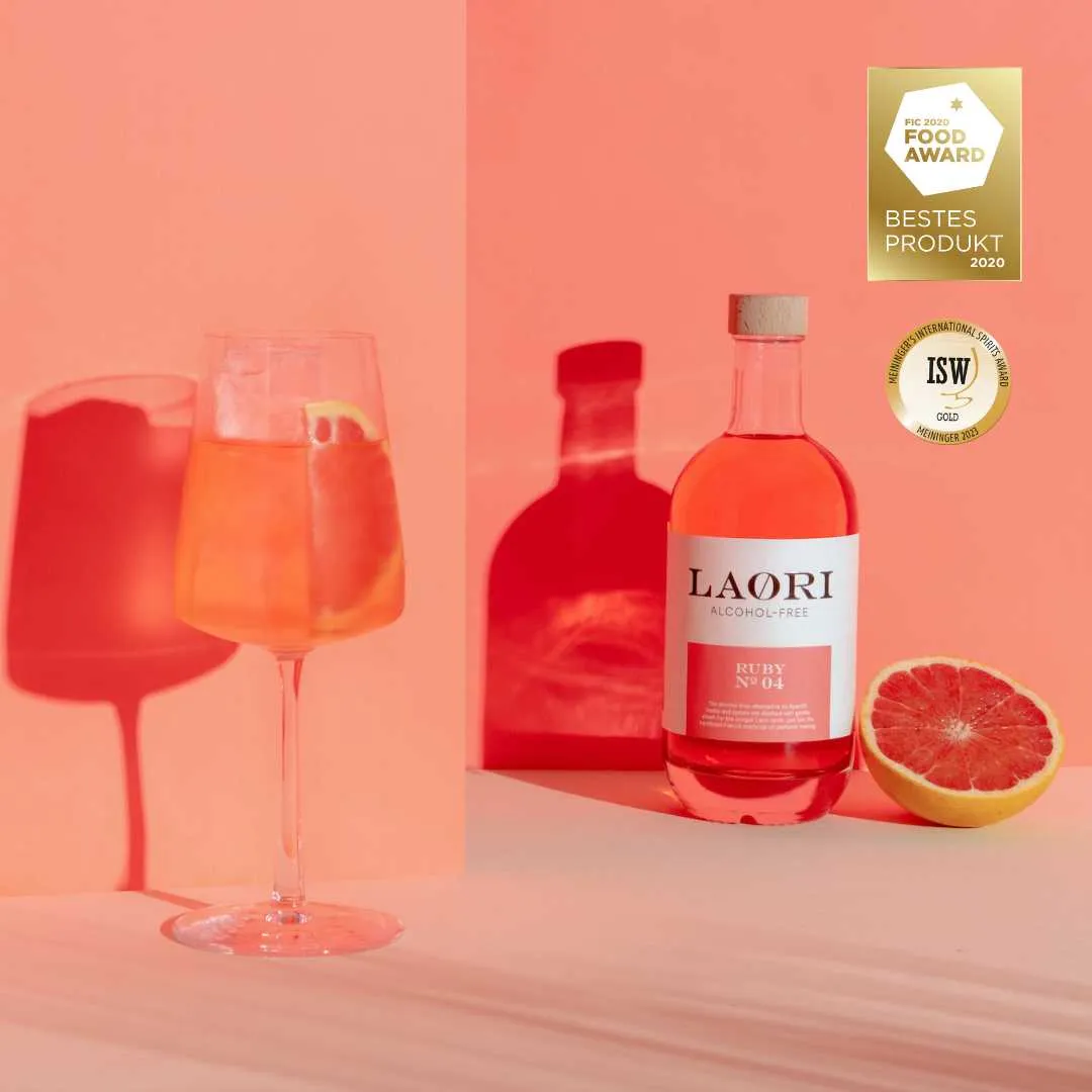 Mini PROBIERSET: Laori Ruby Mini   GRATIS Tonic Water