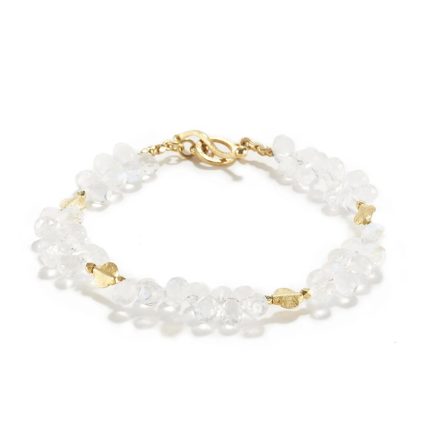 Moonstone Briolette Bracelet