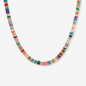 Olivia Mixed Gemstone Necklace