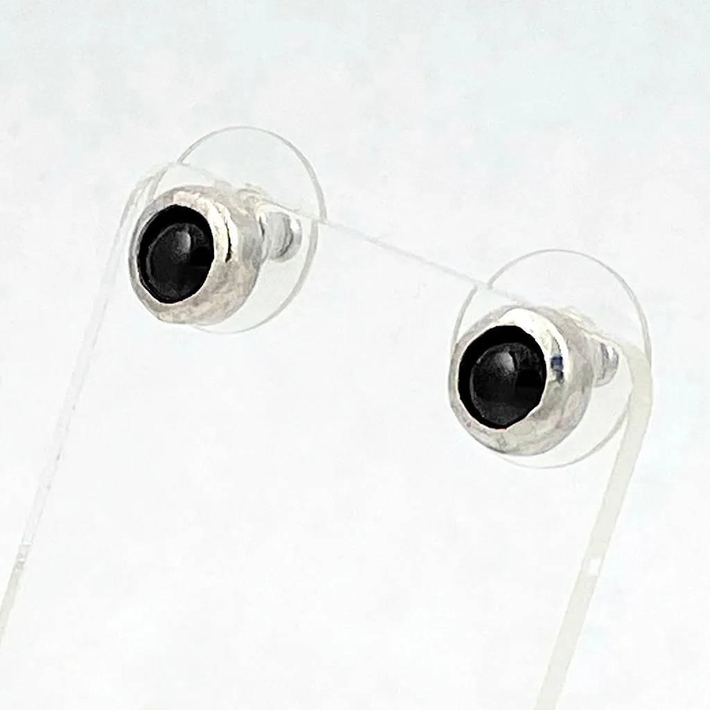 Onyx Post earrings