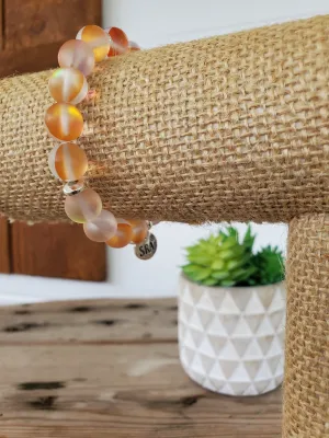 Orange Moonstone Bracelet