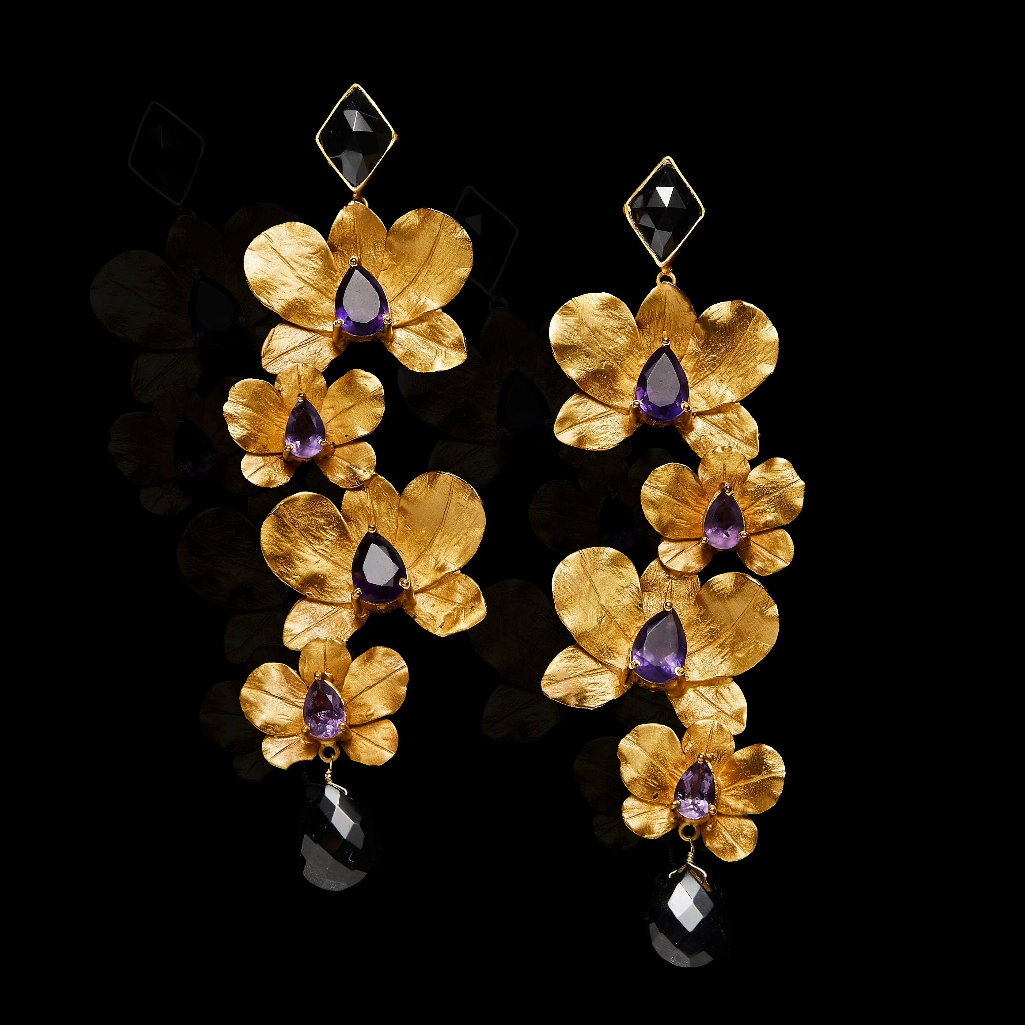 Orchidea Double Earrings