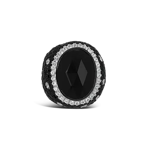 Oval Onxy Ring