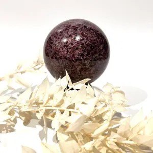 Red Garnet Crystal Sphere Metaphysical, Crystals, Healing, Stone Sphere