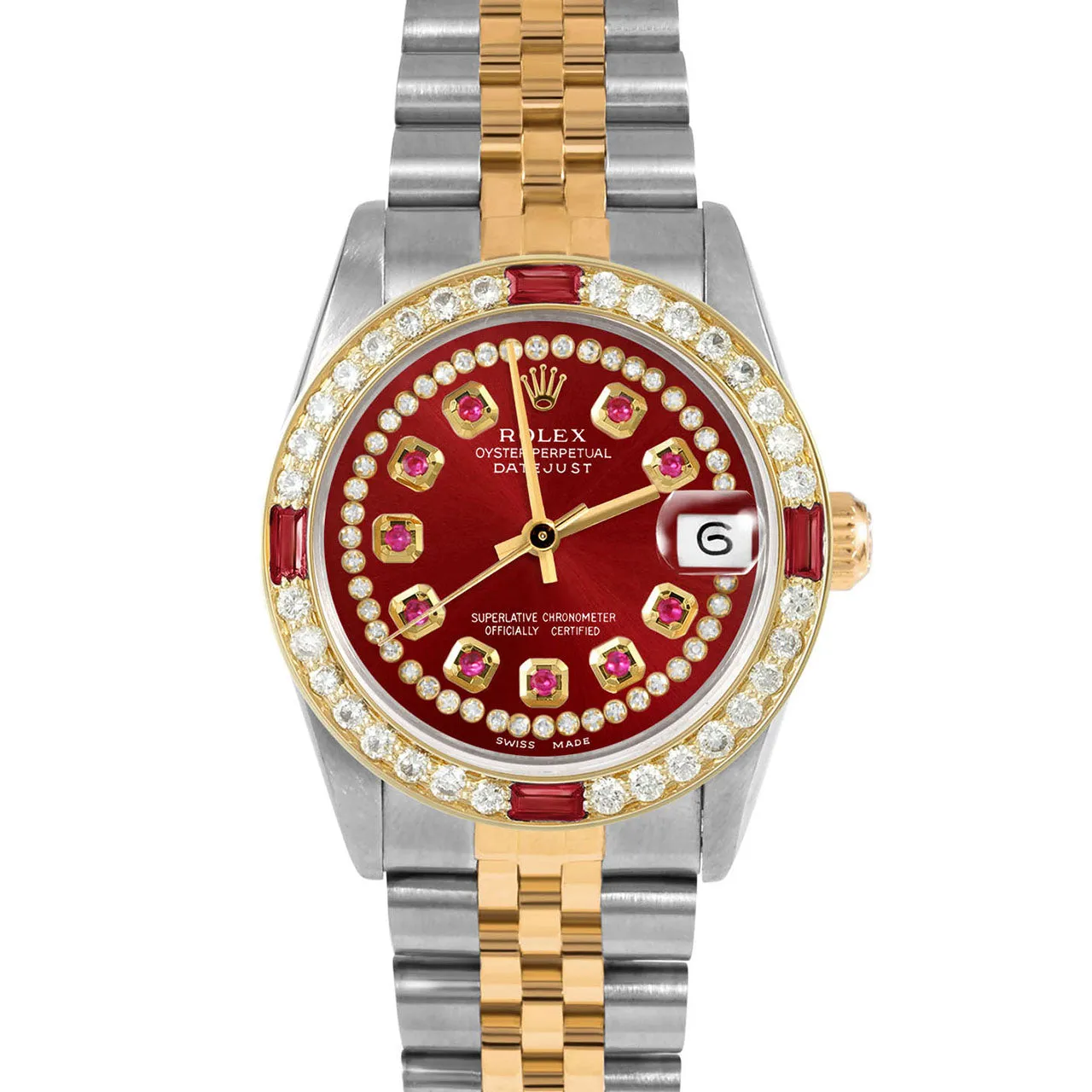 Rolex Datejust 31mm | 68273-RED-STRR-4RBY-JBL