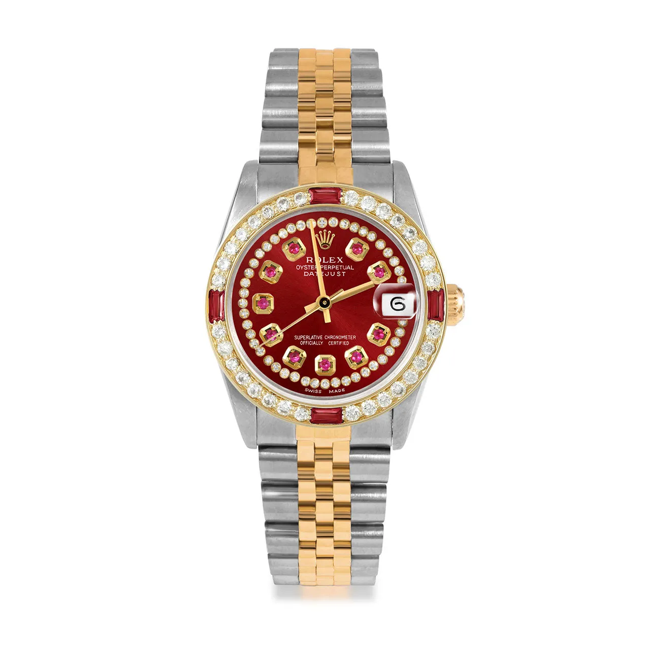 Rolex Datejust 31mm | 68273-RED-STRR-4RBY-JBL