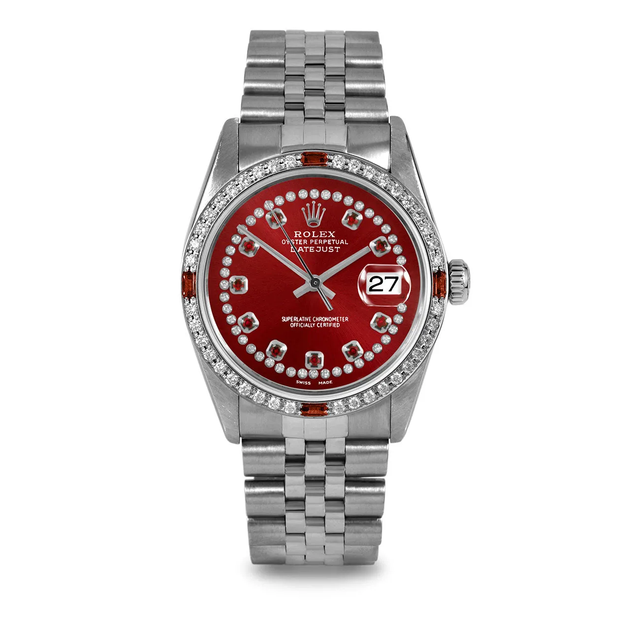 Rolex Datejust 36mm | 16014-RED-STRR-4RBY-JBL