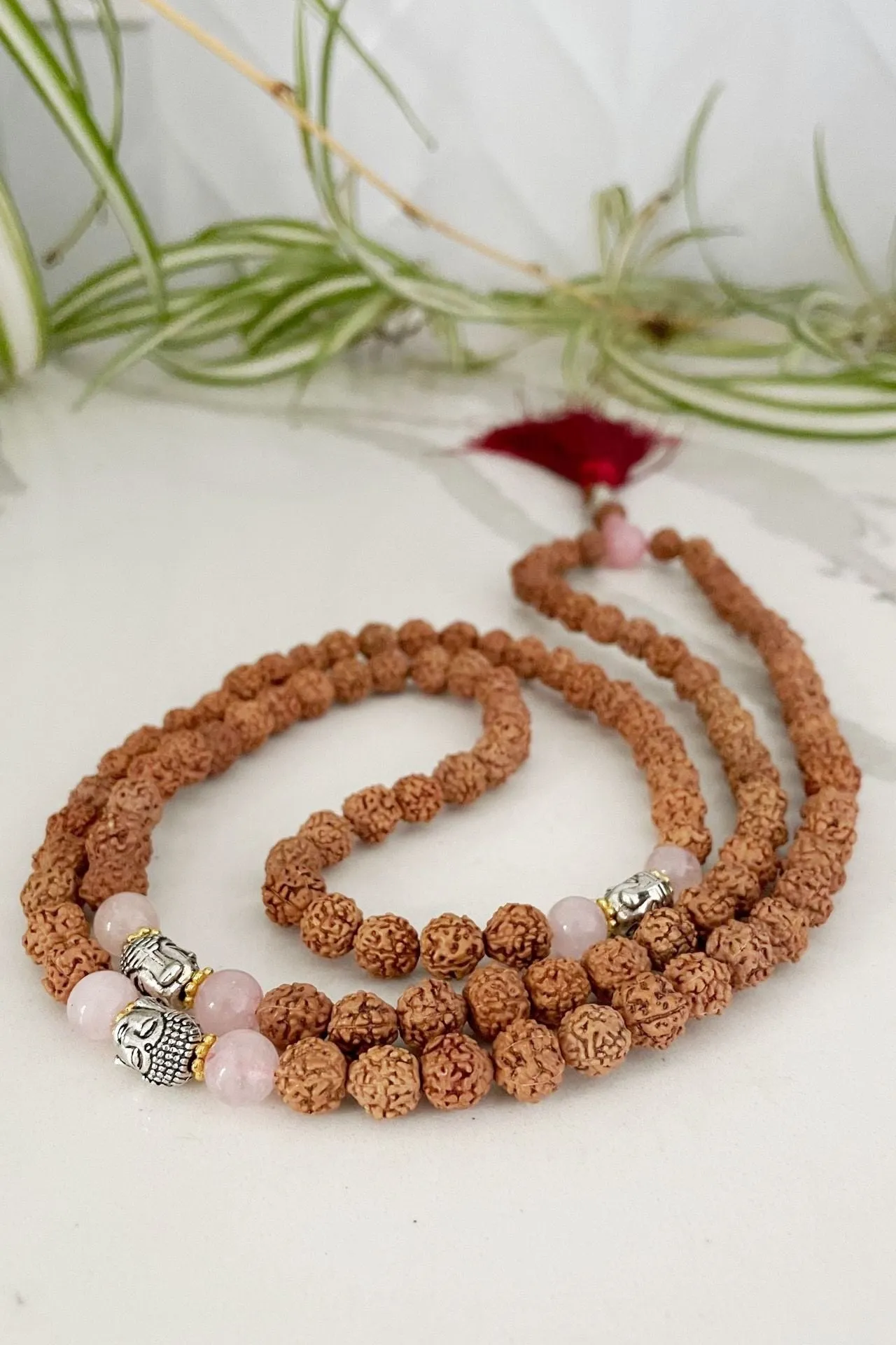 Rudraksha Seed Mala - Embellished