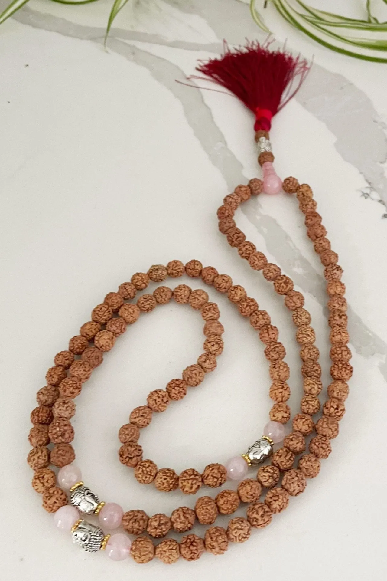 Rudraksha Seed Mala - Embellished