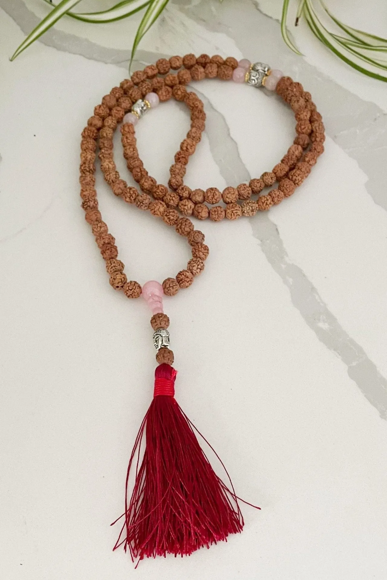 Rudraksha Seed Mala - Embellished