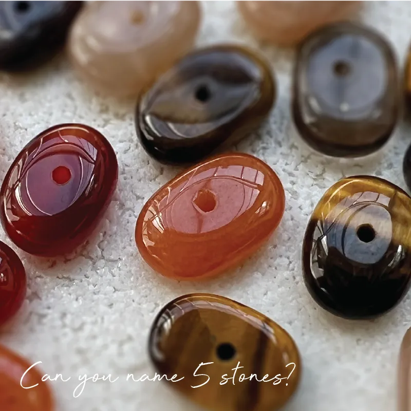 Sacral Chakra Stones Crystal Ritual Necklace - Fertility