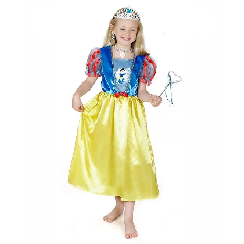 Snow White Glitter Costume Size 6-8