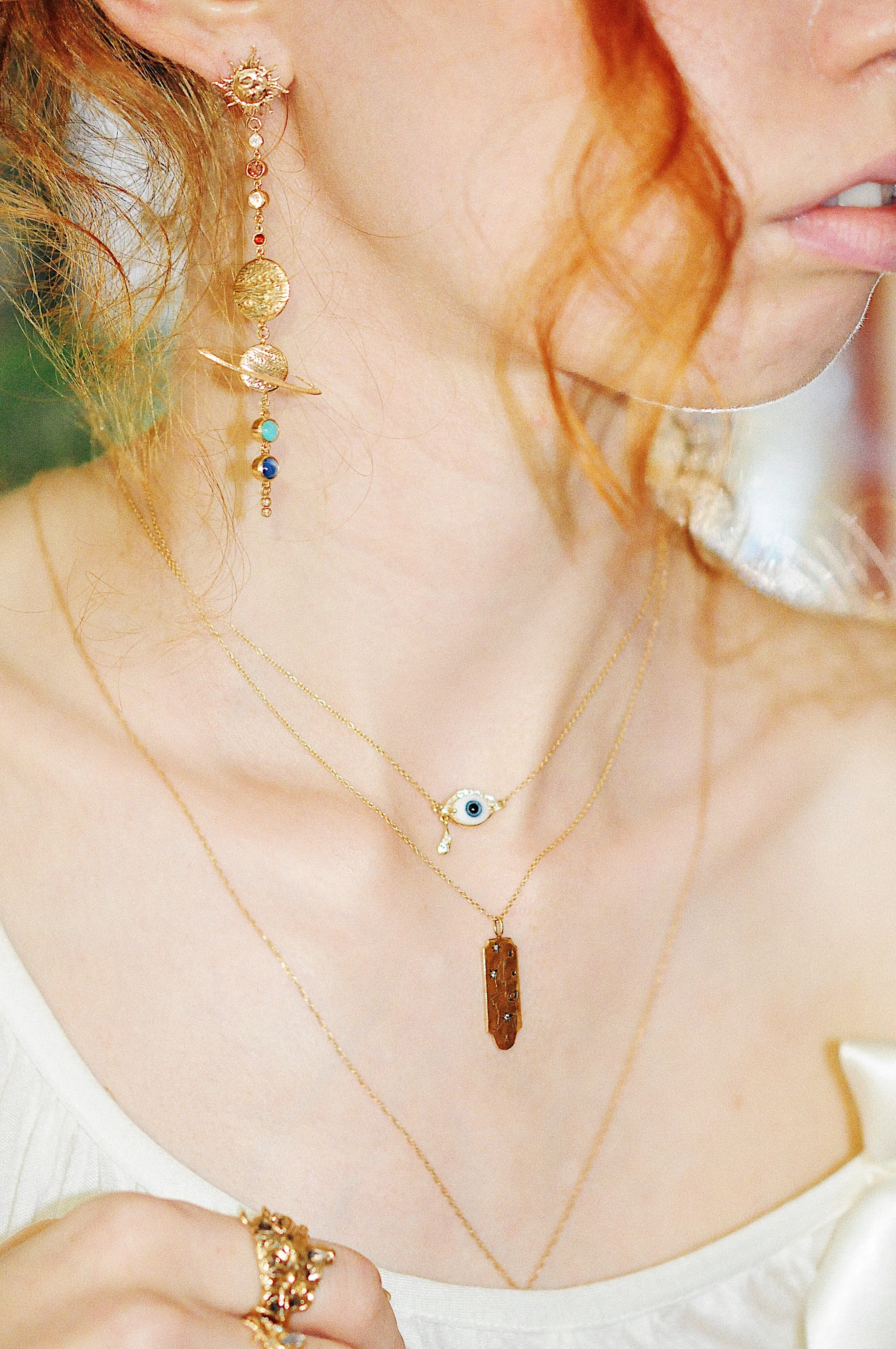 Solar System Earring