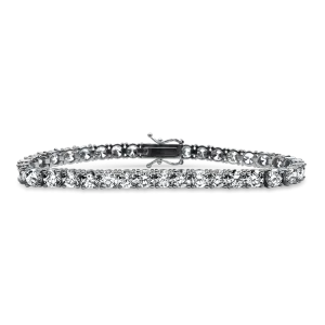 Springer's Collection 14k White Gold 15.06cts. Diamond Tennis Bracelet