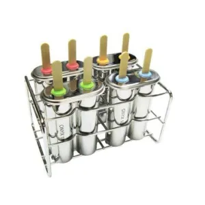 Stainless Steel Ice Pop Mold - Double Style