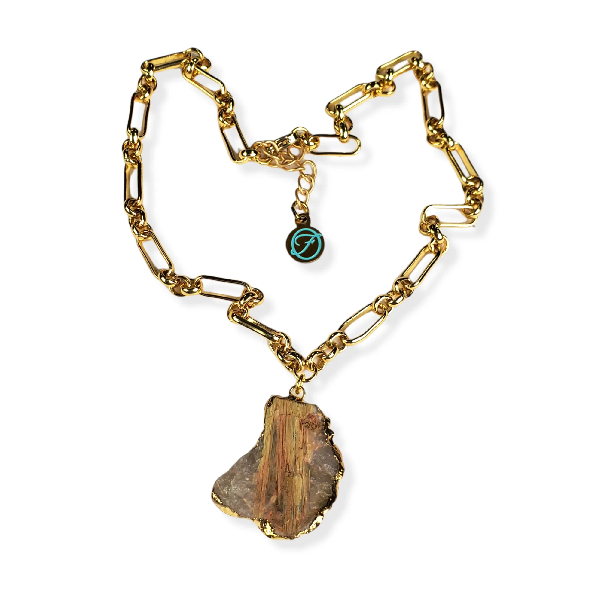 The Moxie Rutilated Quartz Necklace Collection