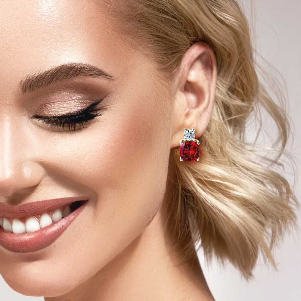 Tru-Ruby Perfection Earrings