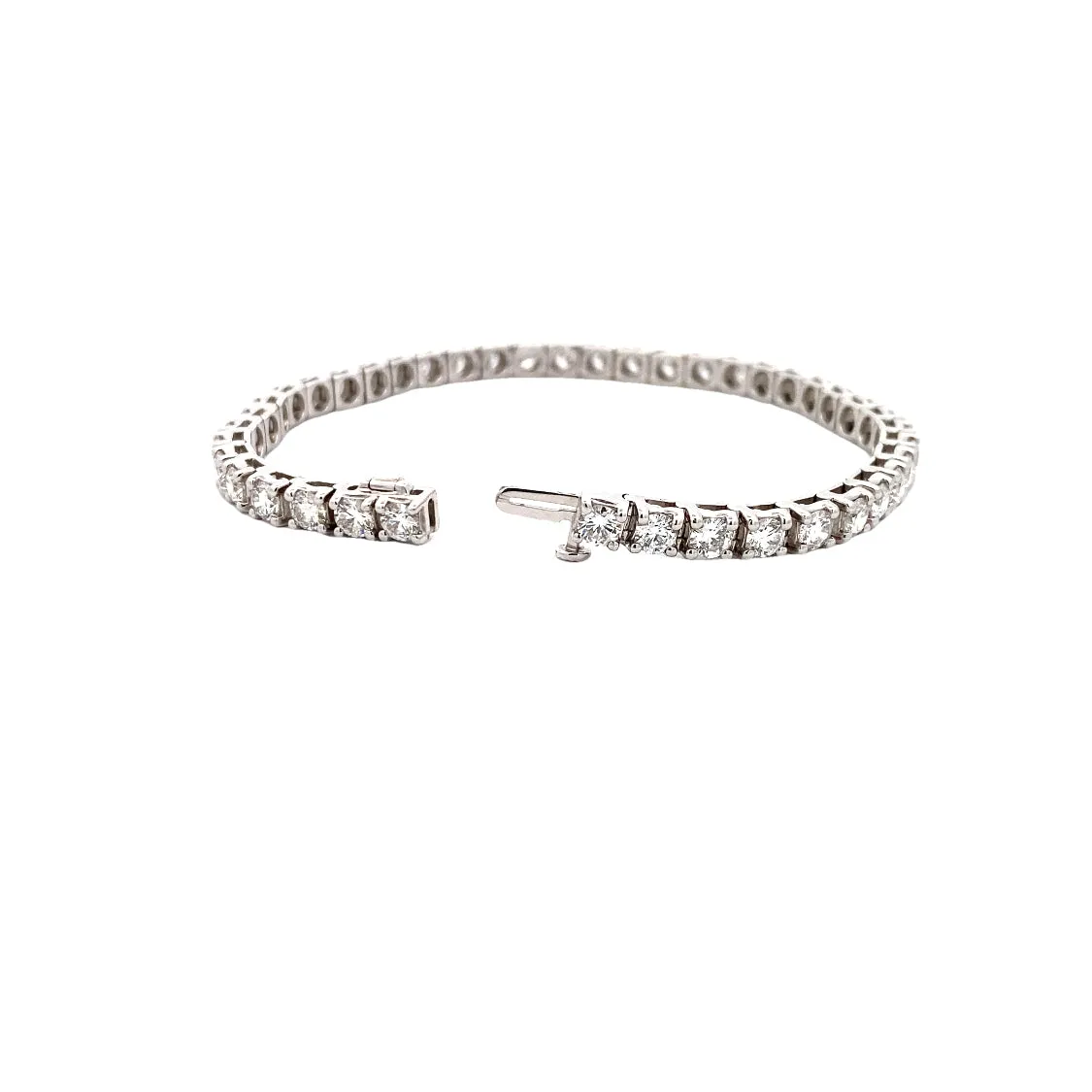 White GoldTennis LAB Diamond Tennis Bracelet